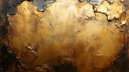 Golden Abstract Texture Background Illustration