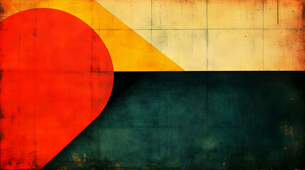 Naklejka premium Abstract Geometric Background Design