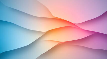 Abstract Iridescent Shape in Futuristic Design Background