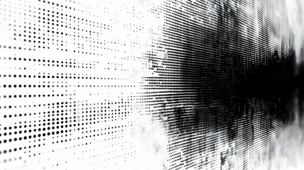 Abstract Halftone Dots Background Image