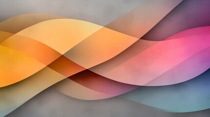 Abstract Iridescent Shape in Futuristic Design Background