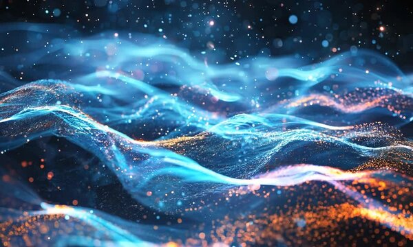 Abstract background that represents the limitless possibilities and horizons of IT technology in the future, pushing the boundaries of innovation