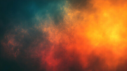 Abstract Background Orange Teal Texture