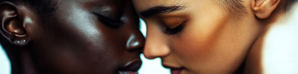 Language of Love: An abstract composition that celebrates the power of empathy, understanding, and compassion in fostering connections between people.