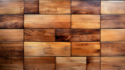 Wooden Block Background Texture