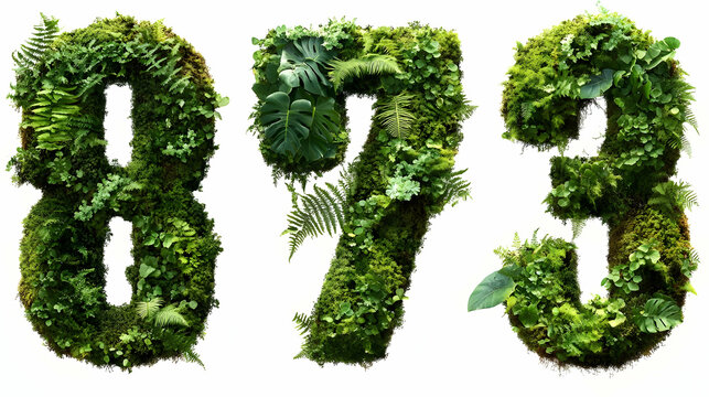 Lush Greenery Number 873 Illustration