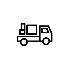 Truck icon symbol vector illustration
