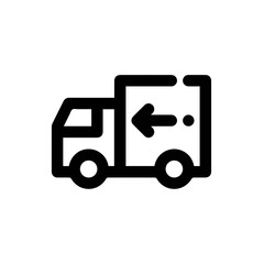 Truck icon symbol vector illustration
