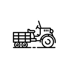 Truck icon symbol vector illustration
