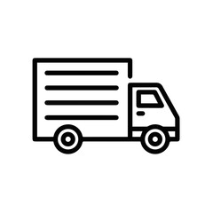 Truck icon symbol vector illustration

