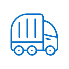 Truck icon symbol vector illustration
