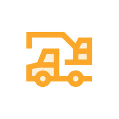Truck icon symbol vector illustration
