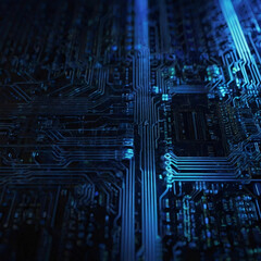 未来的な技術デザイン