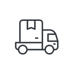 Truck icon symbol vector illustration
