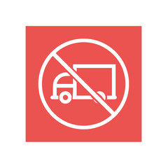 Truck icon symbol vector illustration
