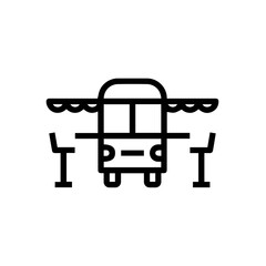 Truck icon symbol vector illustration