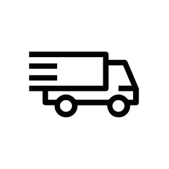 Truck icon symbol vector illustration