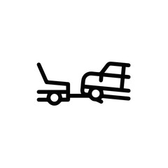 Truck icon symbol vector illustration