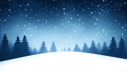 Obraz premium Winter Snow Landscape