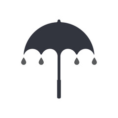 Umbrella logo vector icon