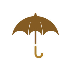 Umbrella logo vector icon
