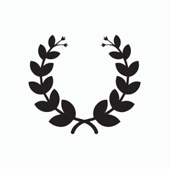 laurel wreath illustration