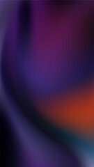 Abstract Swirling Gradient Background Purple, Blue, Orange Hues
