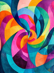 an abstract background with swirling patterns of vibrant colors, resembling liquid marble textures. The color palette includes shades of blue and purple.