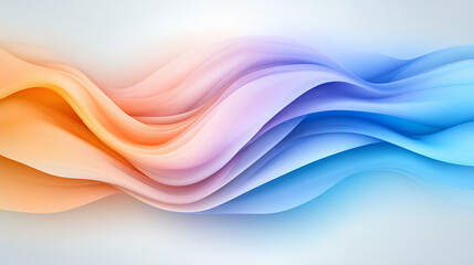 Fototapeta premium Futuristic Colorful Abstract Shape