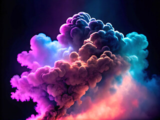 Fototapeta premium background. sky, cloud, smoke, abstract, blue, white, nature, clouds, light, water, explosion, steam, fire, snow, color, sun, vintage, black, texture, ice, ball, weather, winter, cloudscape