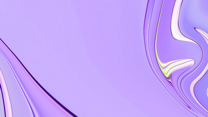 luxury purple curve design on a sleek violet background, accented by a golden ribbon line. Perfect for elegant templates with ample space for your text.