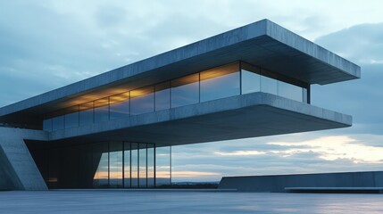 modern office building
