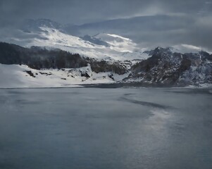 The North Pole areas, Northern Hemisphere.