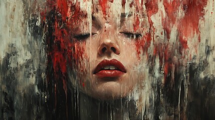 People viewing meaningful self-portraits by artists 