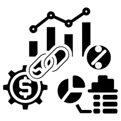 procyclical icon element for design