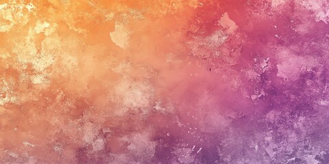 Fototapeta premium A vibrant abstract background blending orange and purple hues with a textured appearance.