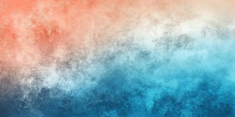 Fototapeta premium A textured gradient background blending warm and cool colors.