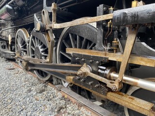 steam locomotive wheels