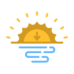 Sunset Icon
