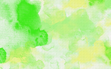 Soft green  watercolor with dreamy abstract texture