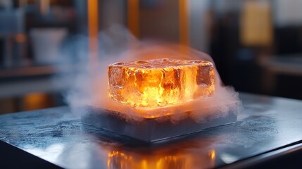 An experiment on heat and energy conduction using materials with different thermal conductivity