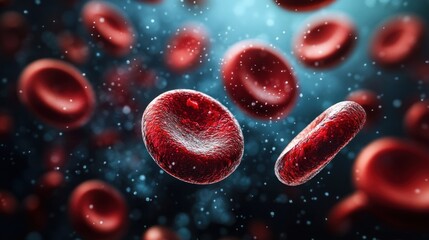 Fototapeta premium Developing nanosensors that can detect chemicals in the blood, scientists are testing their efficacy in the lab