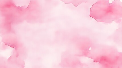 Fototapeta premium Soft pink watercolor texture with blended hues, ideal for backgrounds and design projects.