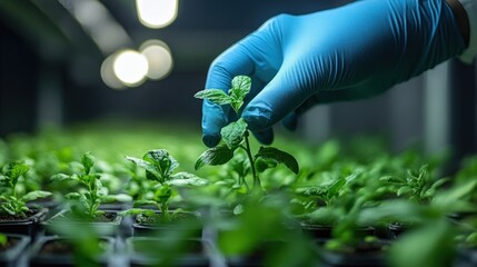 Researchers are creating a sustainable agricultural system using bacteria that stimulate plant growth