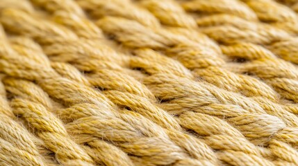 Fototapeta premium Golden Rope Texture Background