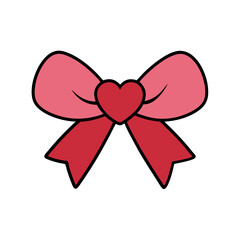 Ribbon and Bow Vector Art Design Elegant Graphics for Creative Projects