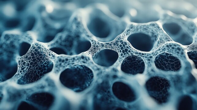 Studying the structure of protein molecules, researchers are analyzing them at the nanoscale using electron microscopy.