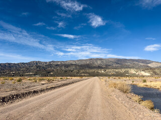 Paisaje de carretera rural