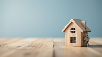 House model and house key