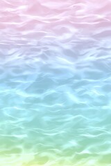 Obraz premium Abstract Digital Spectrum Gradient with Glowing Waves in Soft Pastel Colors for Modern Design Projects